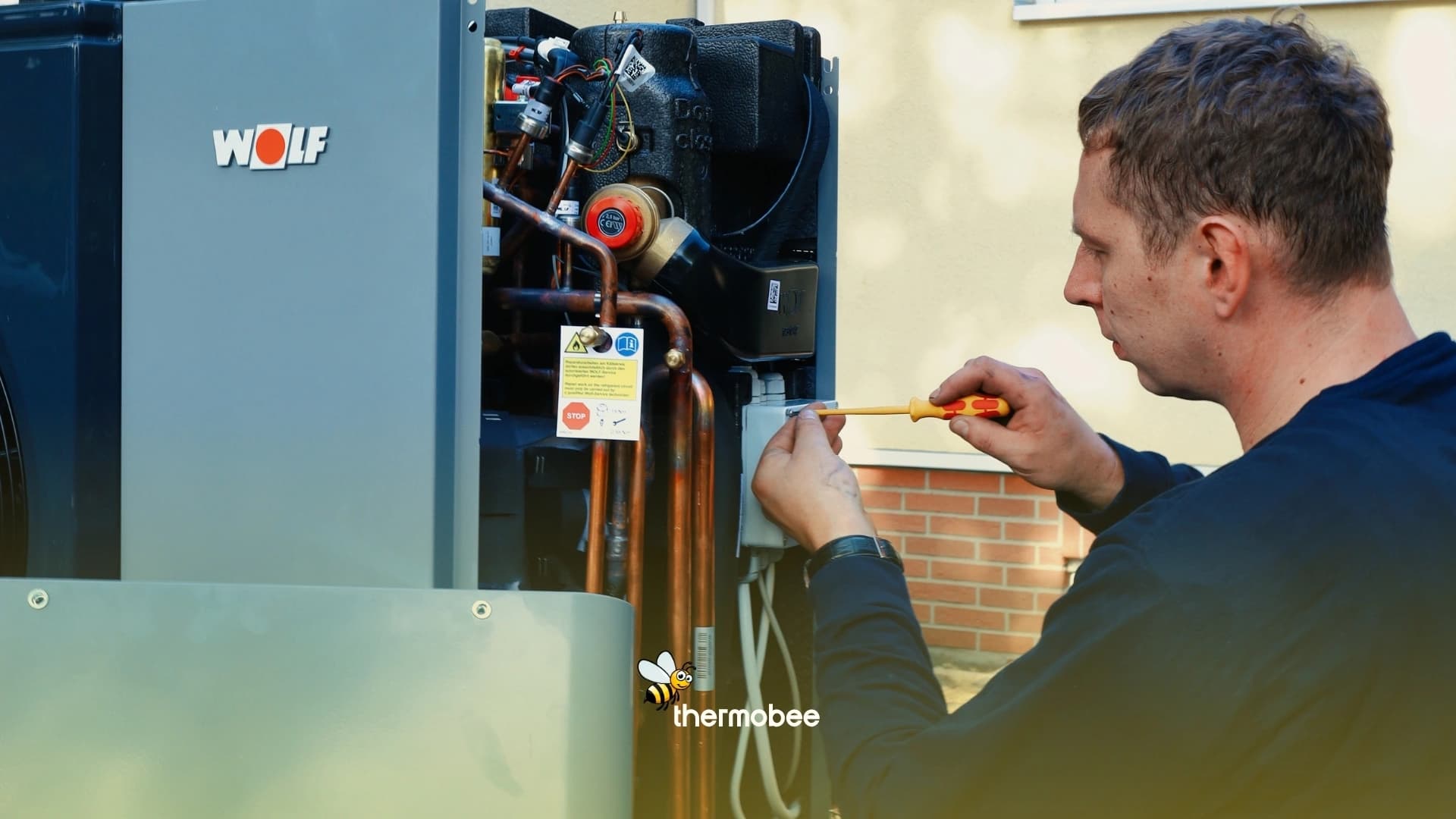 Monitoring-Dashboard für die Telemetrie thermischer Systeme